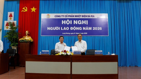 Phát huy dân chủ, chăm lo người lao động tại Nhiệt điện Bà Rịa