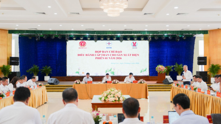 TKV chủ động nguồn than, đảm bảo điện cho cao điểm mùa khô 2026