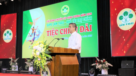 Supe Lâm Thao tổ chức tiệc chiêu đãi các CLB tham dự Giải bóng chuyển Cúp Hùng Vương 2026