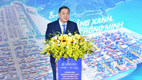 Đà Nẵng: Khởi công Dự án đầu tư xây dựng tổng thể Bến cảng container Liên Chiểu