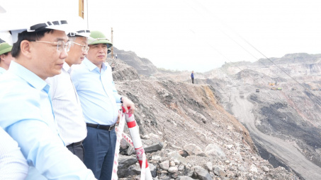 TKV đảm bảo an toàn sản xuất lộ thiên trong mùa mưa bão 2026