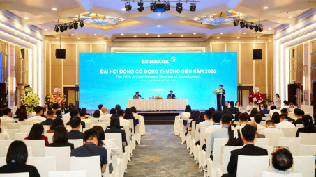 Ngân hàng Eximbank tổ chức thành công Đại hội đồng cổ đông thường niên 2026