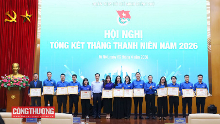 Dấu ấn Tháng Thanh niên 2026 của tuổi trẻ Chính phủ: Hơn 9 tỷ đồng an sinh xã hội, 259 công trình thanh niên, 125.000 cây xanh