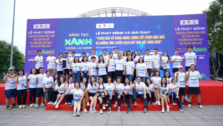 Hơn 120.000 km tích lũy tại Giải chạy trực tuyến hưởng ứng sử dụng năng lượng tiết kiệm hiệu quả