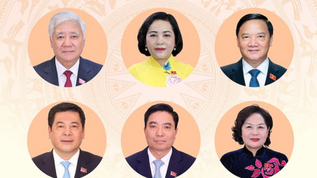 6 Phó chủ tịch Quốc hội nhiệm kỳ 2026-2031