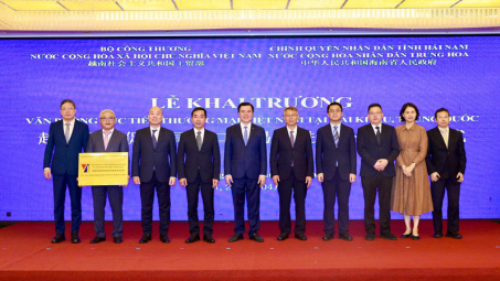 Bộ Công Thương khai trương Văn phòng Xúc tiến thương mại Việt Nam tại Hải Khẩu (Trung Quốc)
