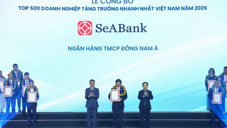 SeABank lần thứ 7 lọt bảng xếp hạng FAST500: Khẳng định nội lực và tăng trưởng bền vững