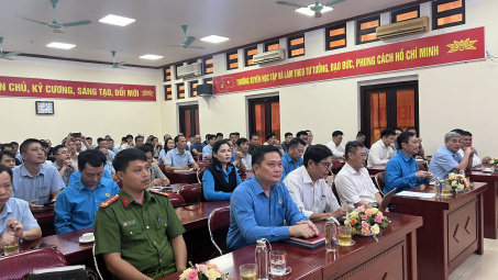 Tháng Công nhân 2026: Người lao động Tổng công ty Thép Việt Nam được tri ân bằng hành động thiết thực