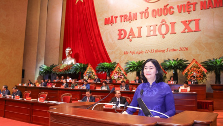 Đồng chí Bùi Thị Minh Hoài tiếp tục được hiệp thương cử giữ chức Chủ tịch Uỷ ban Trung ương Mặt trận Tổ quốc Việt Nam khóa XI