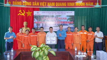 Khánh thành khu Cư xá tại Nhà máy Thủy điện Khe Bố: Tạo nền tảng “an cư” cho người lao động trong Tháng Công nhân