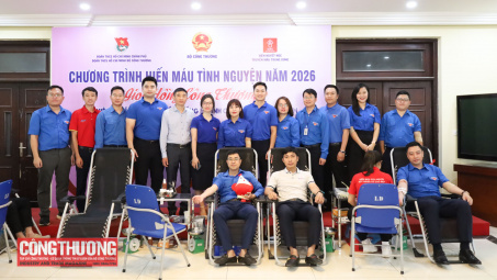 “Giọt hồng Công Thương” 2026: Lan tỏa tinh thần sẻ chia vì cộng đồng