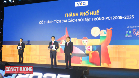 Thành phố Huế nằm trong Top 3 địa phương có thành tích cải cách PCI nổi bật giai đoạn 2005 - 2025