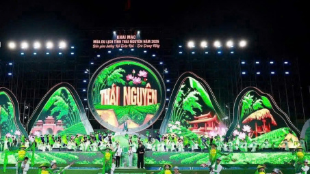 Khai mạc Mùa du lịch Thái Nguyên: Bản giao hưởng "Hồ trên núi - Trà trong mây"
