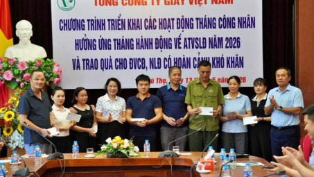 Tổng công ty Giấy Việt Nam nhiều hoạt động thiết thực hưởng ứng Tháng Công nhân và Tháng ATVSLĐ