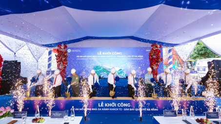 Khởi công dự án mở rộng Nhà ga hành khách quốc tế Đà Nẵng
