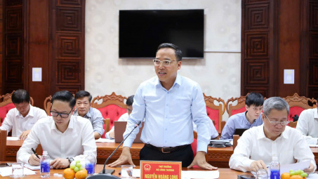 Thứ trưởng Nguyễn Hoàng Long làm việc với tỉnh Đắk Lắk về Quy hoạch điện VIII điều chỉnh