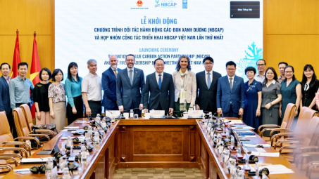 Thúc đẩy hợp tác về các-bon xanh dương, hướng tới phát triển kinh tế biển bền vững