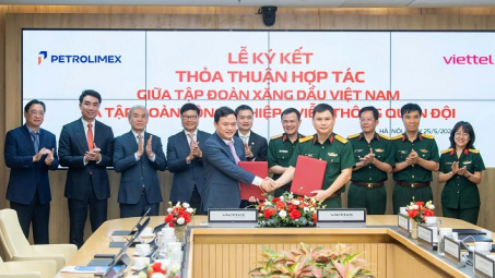 Viettel và Petrolimex hợp tác thúc đẩy chuyển đổi số và chuyển dịch năng lượng xanh