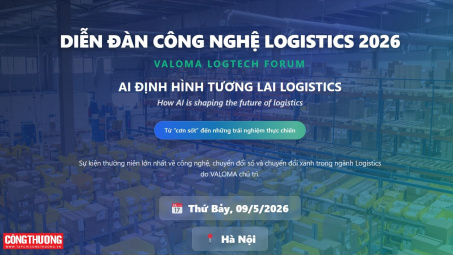 Sắp diễn ra Diễn đàn Công nghệ Logistics 2026: AI định hình tương lai Logistics