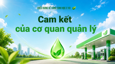 [Hiểu đúng về xăng E10] Cam kết của cơ quan quản lý