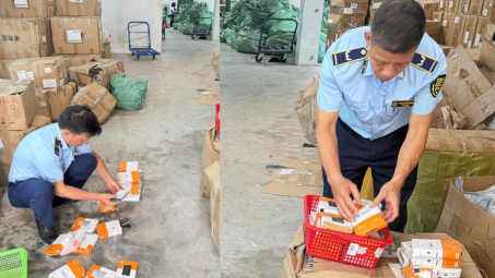 Hà Nội: Phát hiện kho hàng chứa hơn 30.000 sản phẩm nghi giả mạo nhãn hiệu, không rõ nguồn gốc