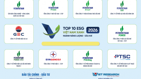 BSR vào Top 10 Doanh nghiệp ESG Việt Nam Xanh 2026: Dấu ấn chuyển đổi xanh của ngành lọc - hóa dầu
