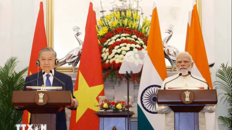 Đưa quan hệ Đối tác Chiến lược Toàn diện Tăng cường Việt Nam - Ấn Độ sang giai đoạn mới