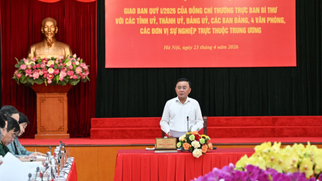 Kết luận của Ban Bí thư: Tập trung lãnh đạo, chỉ đạo quyết liệt thực hiện mục tiêu tăng trưởng "2 con số"