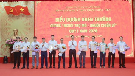 Lan tỏa hình ảnh “Người Thợ mỏ - Người Chiến sĩ” trong Đảng bộ Công ty Than Thống Nhất - TKV