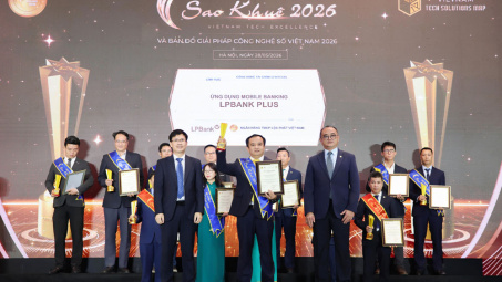 LPBank Plus được vinh danh “Sản phẩm xuất sắc của ngành Công nghệ số” tại Giải thưởng Sao Khuê 2026