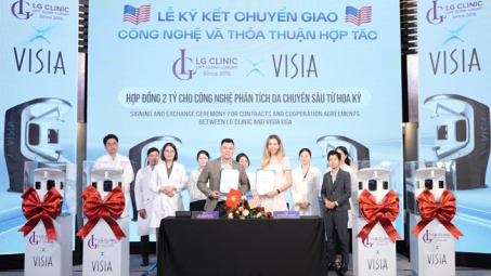 LG Clinic ký deal 2 tỷ đồng: Chính thức sở hữu công nghệ phân tích da VISIA hàng đầu từ Hoa Kỳ