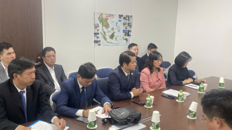 Thứ trưởng Phan Thị Thắng dẫn đầu Đoàn công tác làm việc với Trung tâm ASEAN - Nhật Bản
