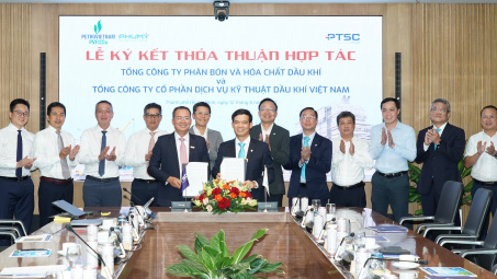 PVFCCo - Phú Mỹ và PTSC ký kết Thỏa thuận Hợp tác, tăng cường liên kết trong hệ sinh thái Petrovietnam