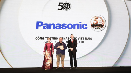 Panasonic Việt Nam lần thứ năm liên tiếp được vinh danh trong Top 50 Doanh nghiệp phát triển bền vững