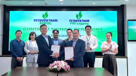 PVD Logging và PQPOC triển khai dịch vụ Slickline cho Dự án khí Lô B