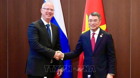 Thủ tướng Chính phủ Lê Minh Hưng tiếp Tổng Giám đốc Quỹ Đầu tư trực tiếp Nga Kirill Dmitriev