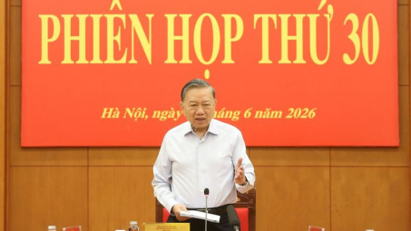 Thông báo Phiên họp thứ 30 của Ban Chỉ đạo Trung ương về phòng chống tham nhũng, lãng phí, tiêu cực
