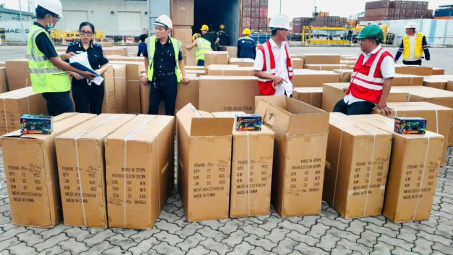 Hà Nội: Hải quan phát hiện, xử lý 93 vụ vi phạm, thu phạt hơn 6,2 tỷ đồng