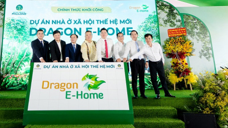 Phú Long khởi công dự án Dragon E-Home: Thêm cơ hội sở hữu nhà cho người lao động TP.HCM