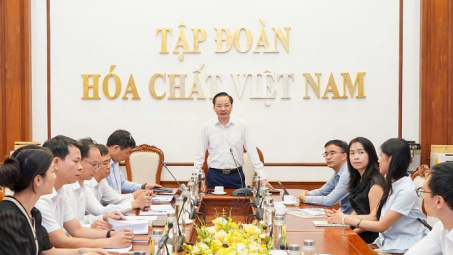 Tổng Giám đốc Vinachem làm việc với Tổ công tác phát triển sản xuất hóa dược, dược phẩm