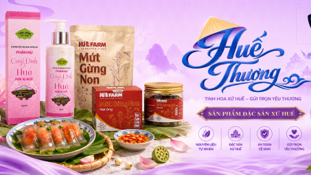 Mang dấu ấn "Huế Thương" đến gần hơn với Thủ đô thông qua chương trình "Sức sống hàng Việt"
