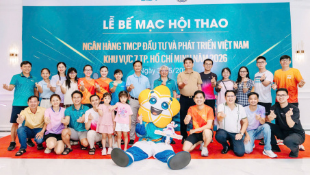 BIDV Nam Bình Dương: Lan tỏa tinh thần gắn kết tập thể hướng tới chào mừng 20 năm thành lập