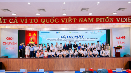 Panasonic ra mắt các hoạt động trách nhiệm xã hội về giáo dục tại TP.HCM, đồng hành cùng thế hệ trẻ vì phát triển bền vững
