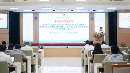Bộ Công Thương lấy ý kiến dự án Luật Điện lực sửa đổi tại miền Trung