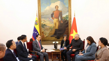 Các hoạt động của Thứ trưởng Nguyễn Hoàng Long trong khuôn khổ chuyến thăm và làm việc tại Venezuela của Ủy viên Bộ Chính trị, Bộ trưởng Bộ Ngoại giao Việt Nam Lê Hoài Trung
