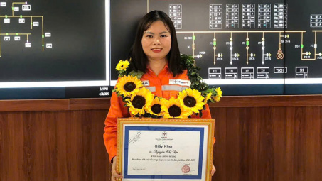 Nữ kỹ sư lan tỏa tinh thần sáng tạo trong chuyển đổi số ngành Điện