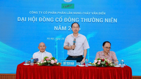 Phân lân nung chảy Văn Điển đặt mục tiêu doanh thu tiêu thụ hơn 2.100 tỷ đồng năm 2026