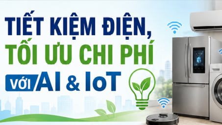 [TIẾT KIỆM ĐIỆN] Tiết kiệm điện, tối ưu chi phí với AI & IoT