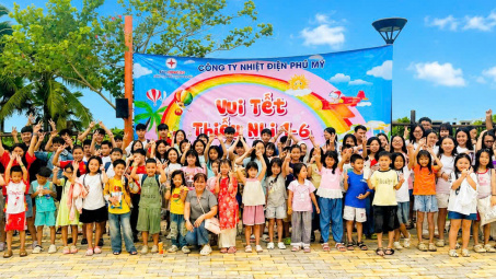 Công ty Nhiệt điện Phú Mỹ tổ chức nhiều hoạt động ý nghĩa hưởng ứng tháng hành động vì trẻ em năm 2026
