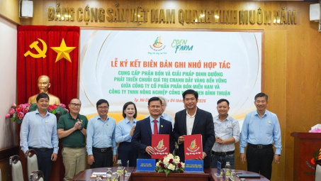 Phân bón Miền Nam hợp tác Eden Farm phát triển vùng nguyên liệu chanh dây vàng bền vững